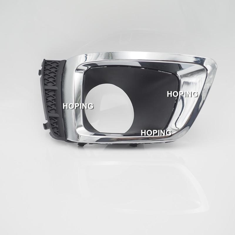 For Subaru Forester sport Turbo 2014-2016 Car Front Fog Light bezel Frame Fog Lamp decoration Trim Cover Chrome-Right