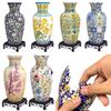 Creative DIY Arts Vase Waterproof Flower Vase Jigsaw 3D Puzzle Vase  Housewarming Gift