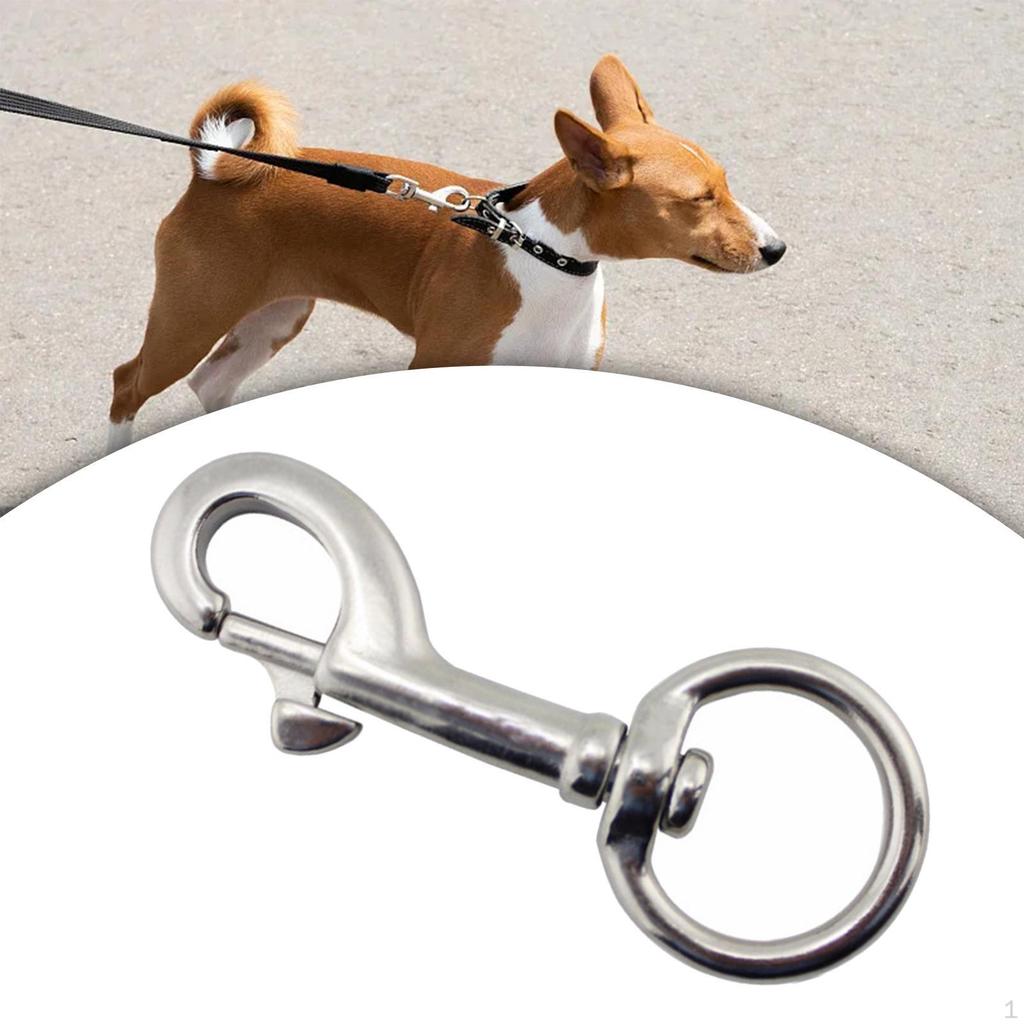 Degree Rotating Snap Hook Scuba Diving Sturdy, Metal Clips Swivel Eye Bolt