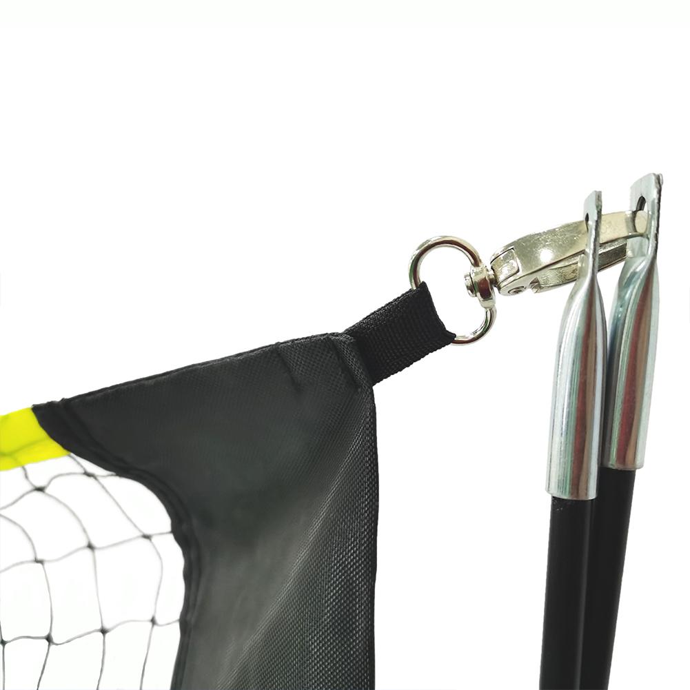Portable Badminton Net Tennis Net with Carry Bag Volleyball Net Detachable Beach Net Multifunctional for Outdoor Sports
