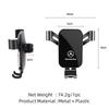 GLC GLB Car Phone Holder Car Air Vent Clip Mount Mobile Cell Stand For Mercedes Benz AMG A C E Class W201 W210 W108 W204 W205 W