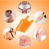 Resin Fascia Cellulite Massager Amber Muscle Massage Comb Fascia Massage Comb  For Shoulder Back