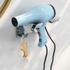 Wall Mounted Hair Dryer Storage Rack Waterproof Hairdryer Stand Simple Metal Storage Bracket  Salon