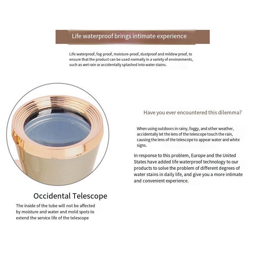 Portable Theater Glasses 3 X 25 Musical Concert Telescope for Adults Kids Women