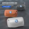 For Volkswagen PA7Hub Caps Car Sun Visor Clip Glasses Card Holder Sunshade Storage Case For Volkswagen VW Golf 4 5 6 7 Polo Jetta Sagitar Magotan