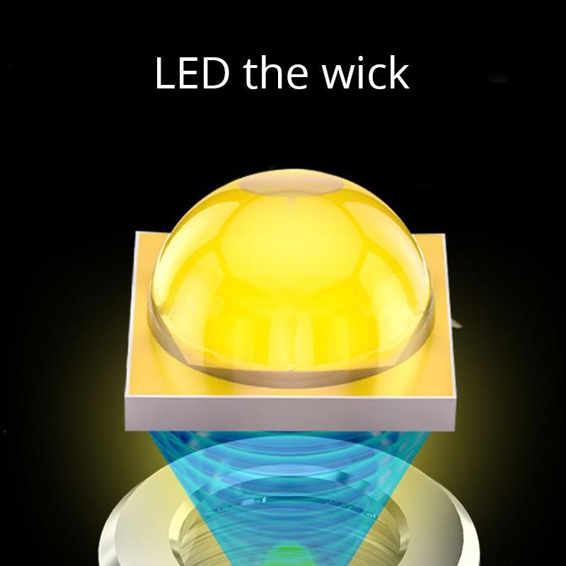 Mini Multi-function Built-in Battery Keychain Flashlight Outdoor Home Night Red Blue Light Flash Charging Strong Light Lantern