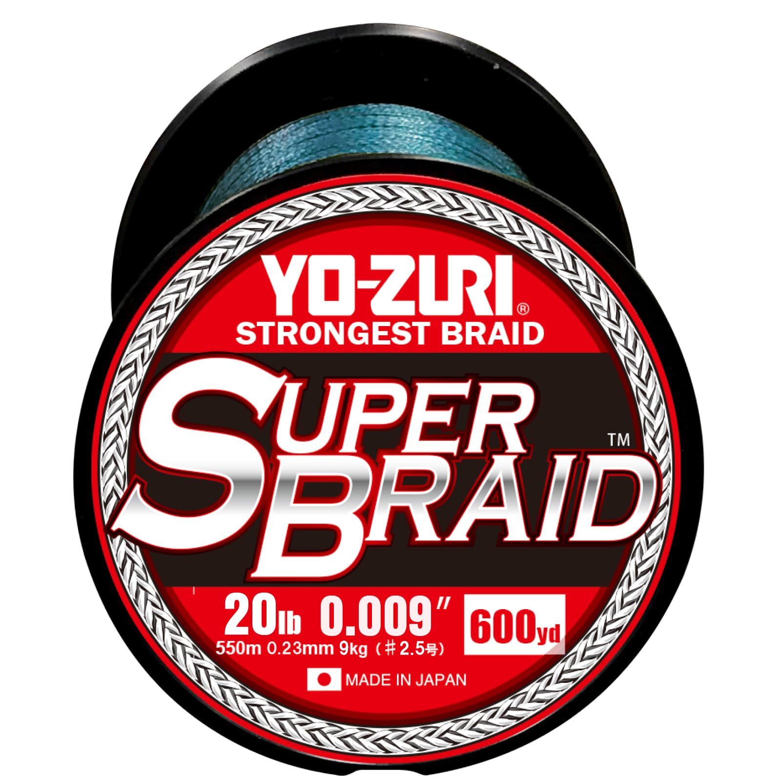 

PE Line Super Braid 600YDS 20Lbs Blue YO-ZURI Color синий