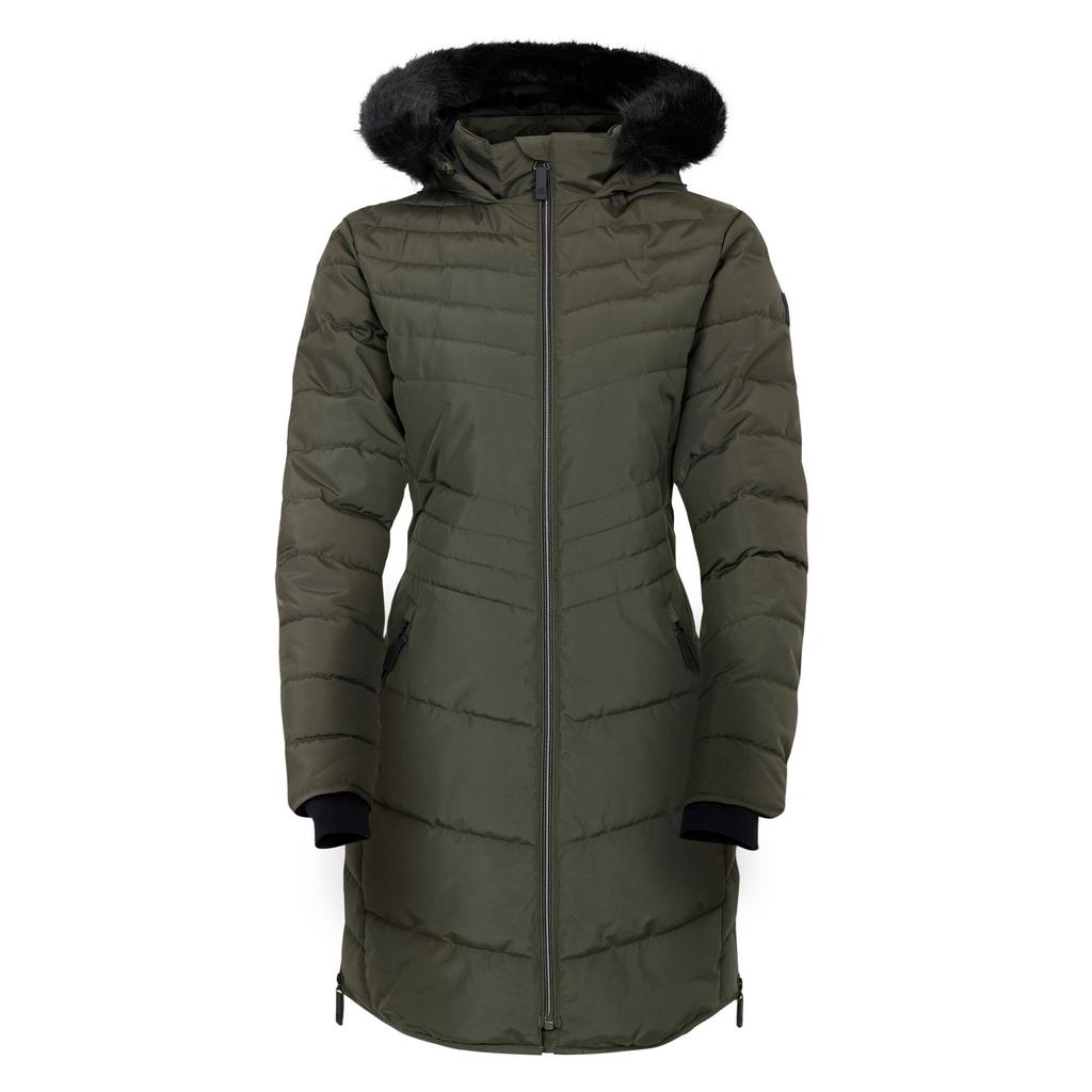 Womens/Ladies Striking IIII Mid Length Padded Jacket