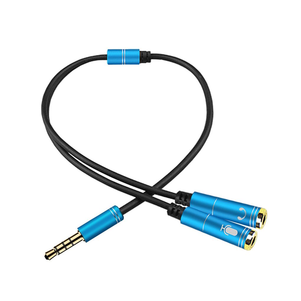 Buy 3.5mm Mic Headphone Splitter Audio 