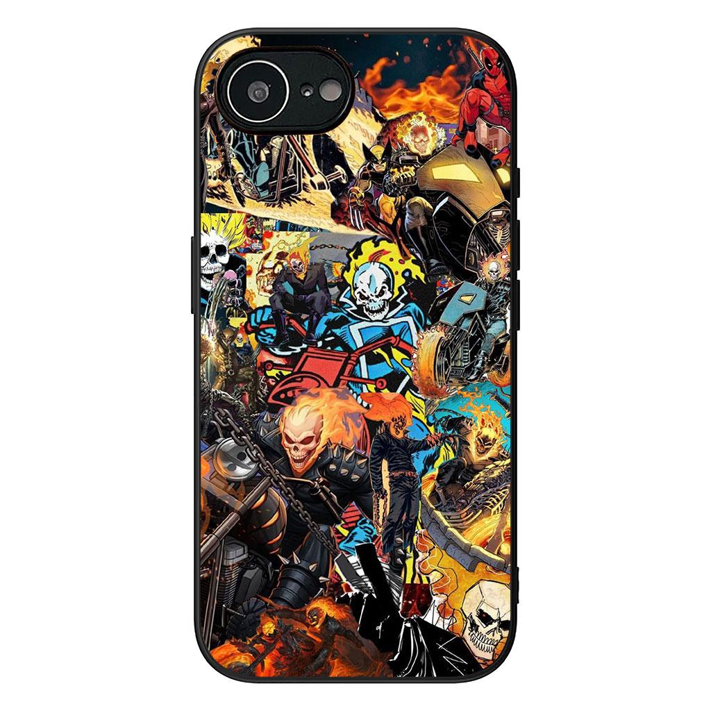 

Ghosts Marvel Rider Casing Phone Cover for Xiaomi Redmi Note 12 10 11 9 8 Pro 10C 12C 9T 9A Note11 Note12 5G 4G Case Redmi 9T