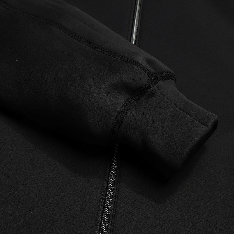 FILA Fleece Lined Warm Skin Friendly Classic Personalized Simple Casual Comfortable Jacket Women jackets F11W542501F-BK