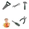 Professional Grade Costume For Children Role Play Construction Outfit With Removable Tools Interactive Learning Toy + Years Fabric ABS