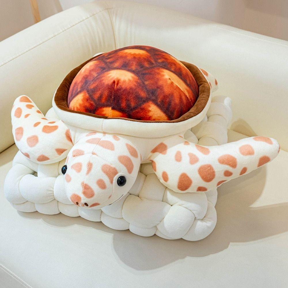 Collection Animal Sea Turtle Pillow Fluffy Turtle Animal Doll  Children Gift