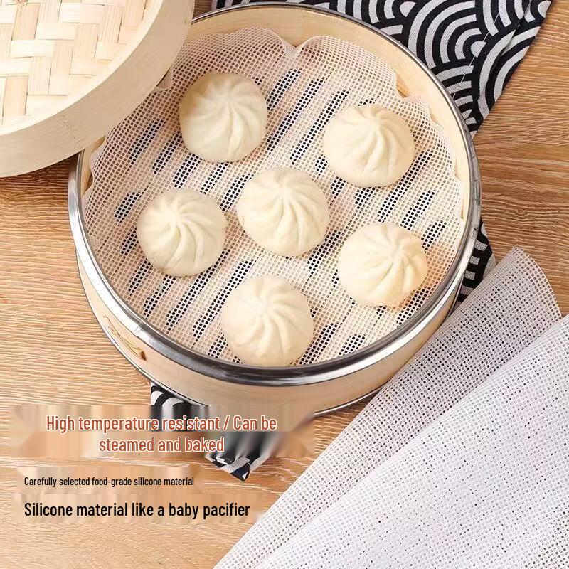 Professional Grade Silicone Steamer Mesh Mat