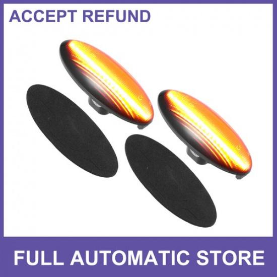 LED Side Marker Light 81730-02 Turn Signal Lights Lamps for Toyota Yaris