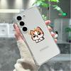 Cartoon Cat Meow Phone Case Transparent Silicone Soft For Samsung GalaxyA10,12,13,20,21s,22,31,32,52,71,72,73