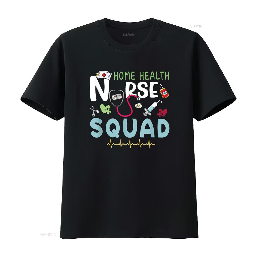 Home Health Nurse Squad This Is My Week Nurses s T Shirt vintage Washed streetwear fashion Top For Everyday Wear Comfortable
