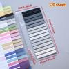 Gradient Pet Transparent Index Sticky Notes For Note Taking