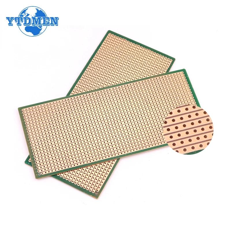 5PCS PCB Prototype Board Single Sided PCB Protoboard 6.5x14.5cm DIY Universal Experiment Matrix Circuit Boards for Arduino