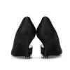 Barbara Satin Inside Open 7cm Pump Bbh201bk