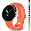 No Gap Silicone Strap For Google Pixel Watch Smartwatch Wrist Bracelet Correa Accessories Belt for Pixel Watch Sport Active Band