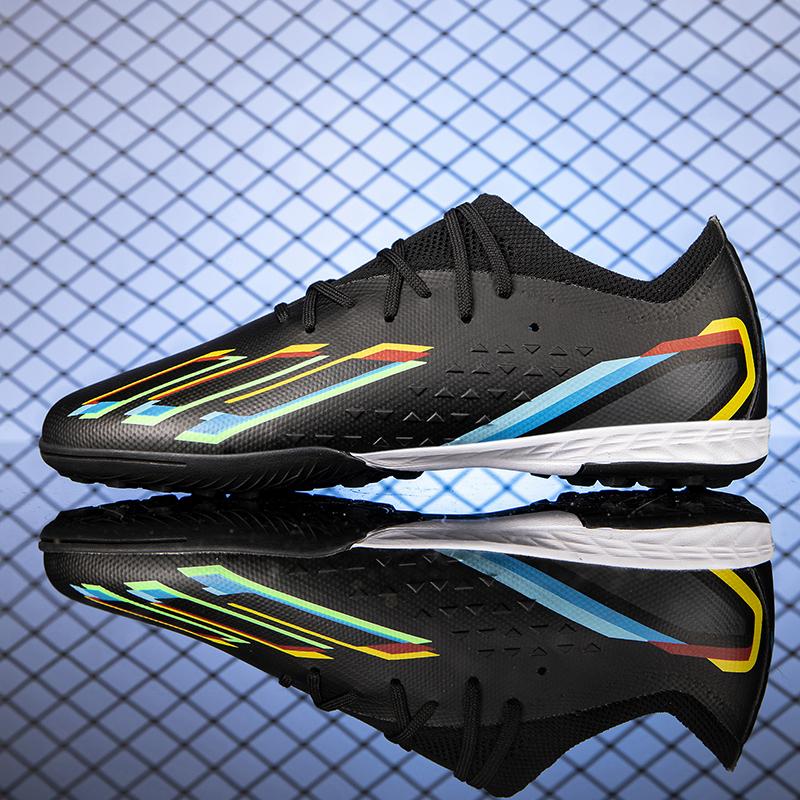 

2025 Мода Профессиональные Мужские Футбольные Бутсы Быстрые Бутсы для Футбольного Поля Оригинальные Низкие Футбольные Бутсы Сороконожки Длинные Шипы 45 чёрный