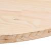 Vidaxl Blat Stołu, 90X45X2,5 Cm, Lite Drewno Sosnowe, Owalny