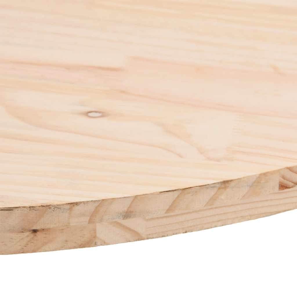 Vidaxl Blat Stołu, 90X45X2,5 Cm, Lite Drewno Sosnowe, Owalny