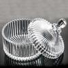 Transparent Yurt Glass Jar Storage Jar Wedding Candy Jar Wax Jar Glassware With Lid Spot Jewelry Boxes and Packaging