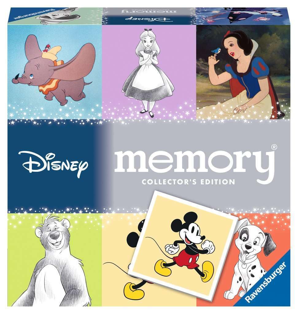 Ravensburger Disney Memory 27378 2 Training Ages 6 and Up Collector's (Memory Game)