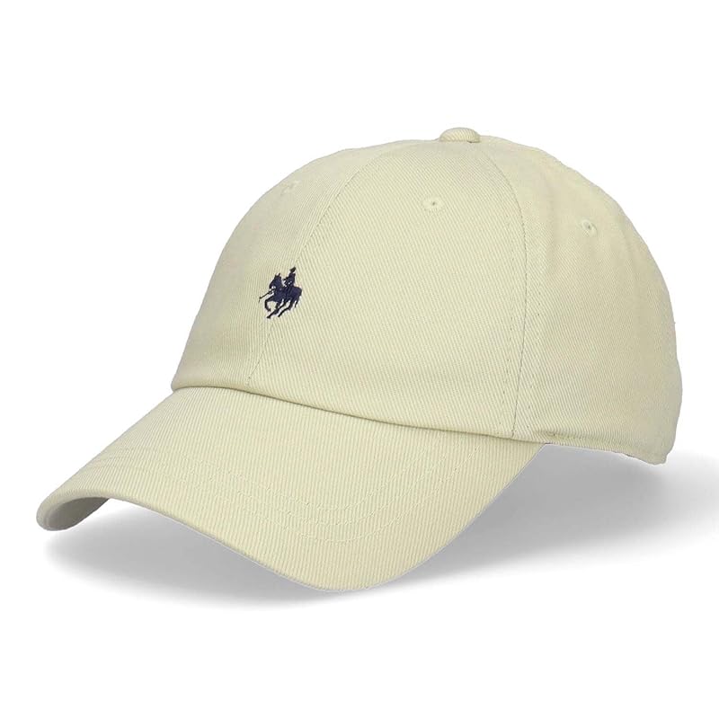

[Polo BCS] basic logo low cap hat cap size adjustable (beige)