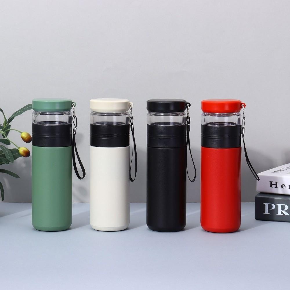 Independent Tea Tea Infuser Bottle Leak-Proof Vacuum Mug Stainless Steel Insulated Cup  Kitchen Use