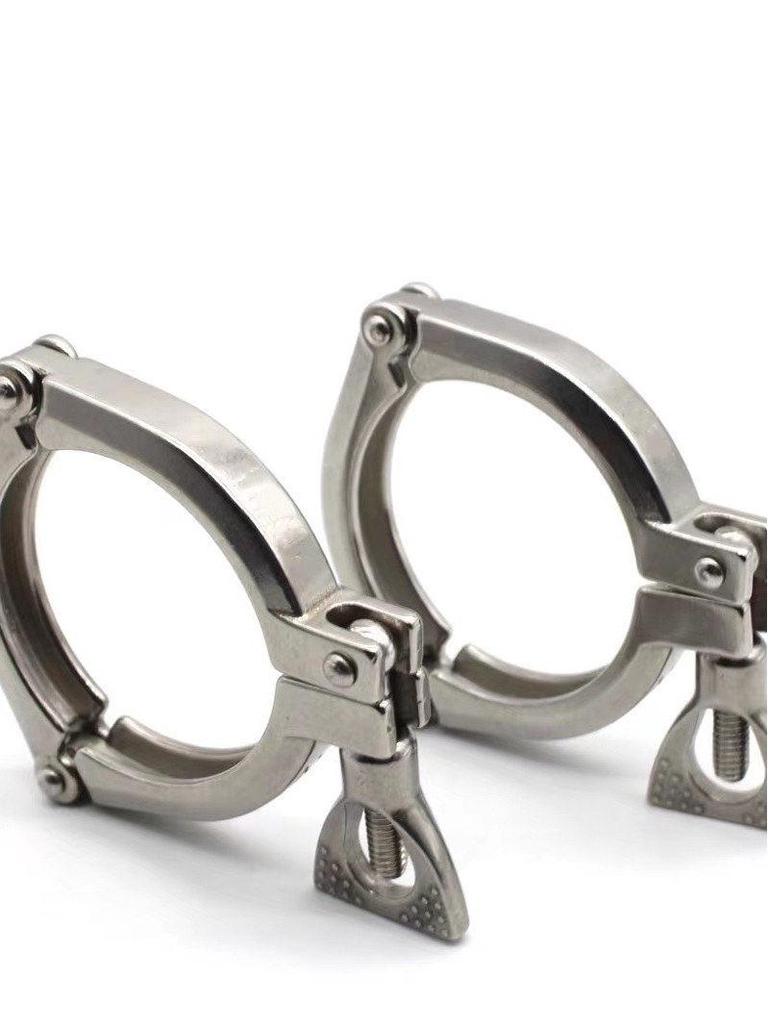 304 Stainless Steel Sanitary Quick Connect Pipe Clamp