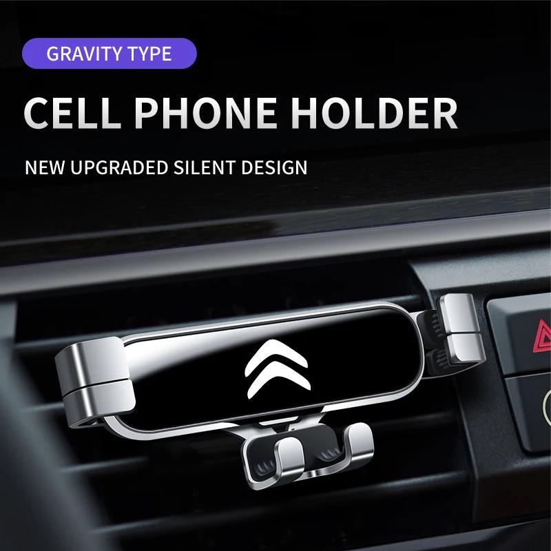 APG1 Gravity Car Phone Holder Mobile Stand GPS Support Mount For Citroen C4 C3 C5 C1 C2 C6 VTS C4L DS3 DS4 DS5 Grand Berlingo
