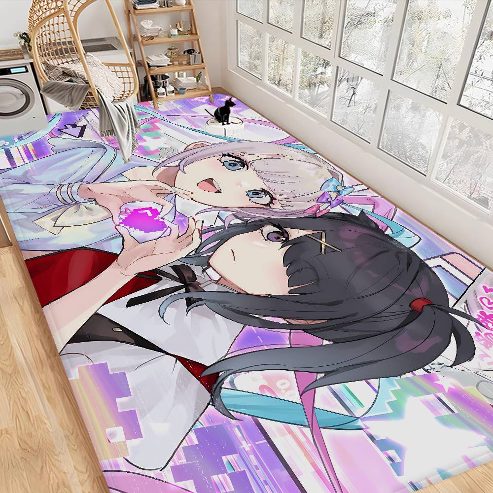 NEEDY GIRL OVERDOSE Floor Mat Kids Room Bedroom Decoration Balcony Anti-Slip Doormat Living Room Welcome Rug