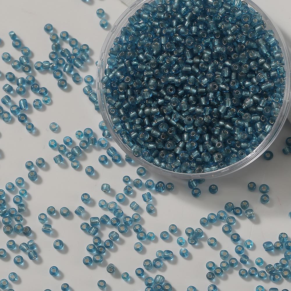 

Прозрачные стеклянные бусины для изготовления украшений и аксессуаров своими руками 3mm (50g approx. 1600 beads)