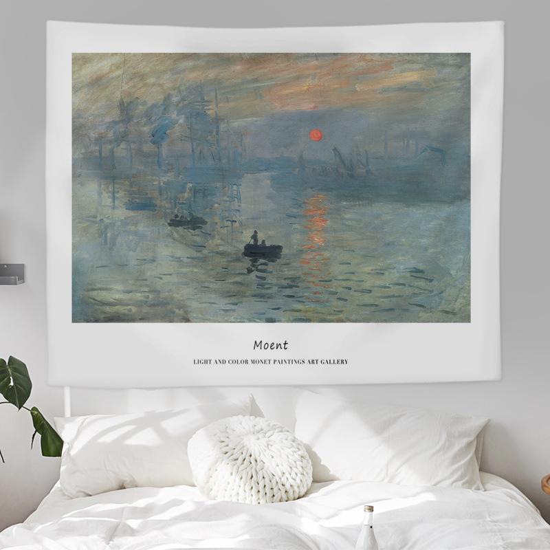 Bedroom Hanging Cloth, Living Room Background Cloth, Bedroom Decoration Cloth, Bedside Arrangement, Tapestry, Wall Cloth