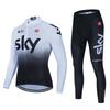 New Sky Lotto Tour de France Team Edition Long Sleeve Trousers Cycling Suit Manufacturer Speed Down Suit Racing Suit Wholesale Customization