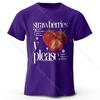 Modernes Erdbeer-Grafik-T-Shirt 100% Baumwolle - Elegantes zeitgenössisches Design Atmungsaktives Alltags-Essential