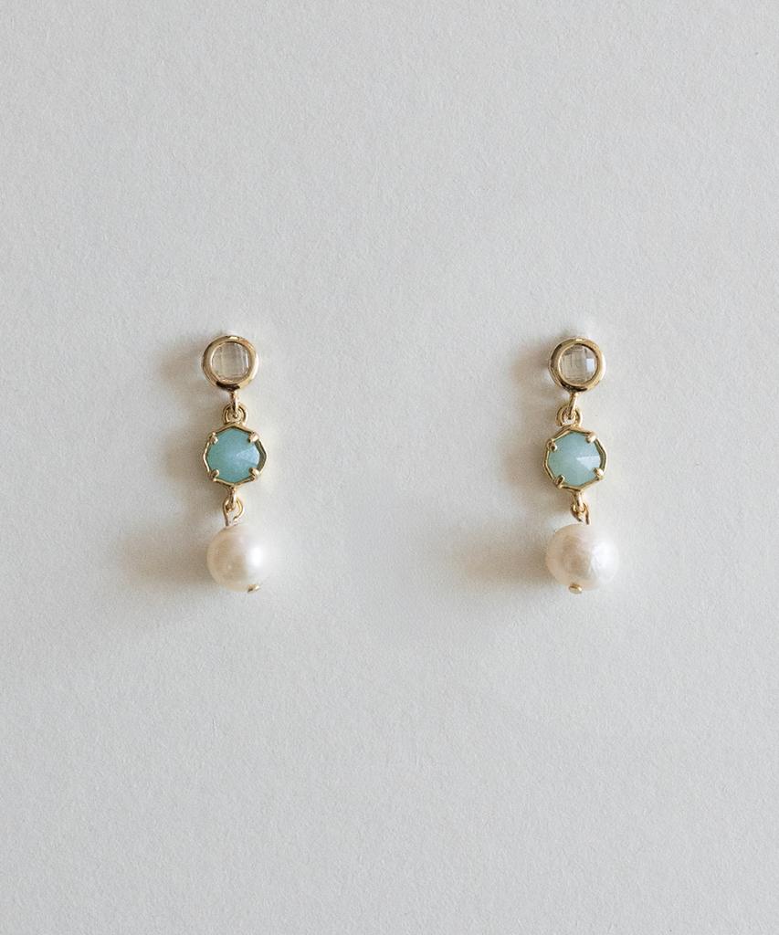 Merrymotive True Gemstone Drop Earring