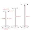 New 30/35/40cm Cap Display Stand Acrylic Transparent Wig Display Rack Hat Riser Bracket for Watch Display Hat Jewelry Shop