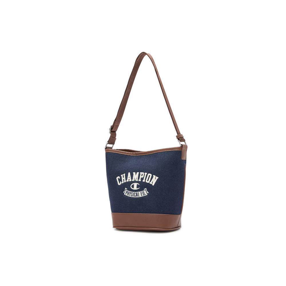 Champion Team Bucket Bag Classic Design 3D Embroidered Logo Casual Versatile Fabric Backpack Shoulder Bag Regular Unisex Couple Style U4CACPU11