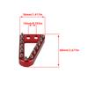 Motorcycle Extension Rear Brake Pedal Lever 68mm Step Plate For KTM XC SX SXF EXC XCW XCFW EXCF 125 300 530 2008-2022 Motocross