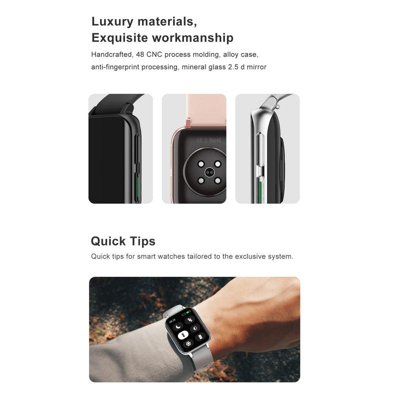 Buy DT93 Smart Watch for Men Women With 512mb RAM Bluetooth Phone Call IP67  Waterproof ECG Fitness Heart Rate Monitoring For Oppo at affordable prices  — free shipping, real reviews with photos —