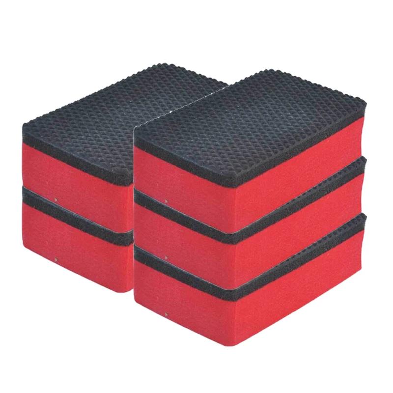 1/2/5 ks Car Magic Clay Bar Pad Dekontaminační houba Čistič bloků Čisticí guma Vosk Lešticí pad Nano drhnoucí houba