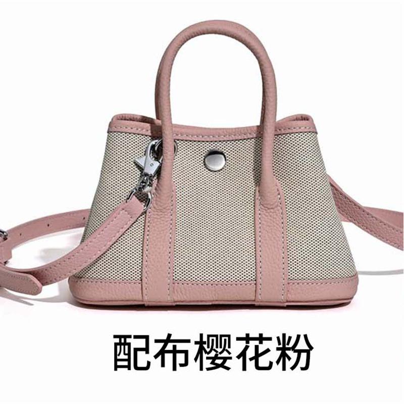 First layer cowhide garden bag going out fashionable commuter handbag shoulder bag women's bag