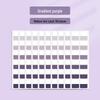 Gradient Index Tabs: Transparent Sticky Notes with Writable Labels and Strong Adhesive