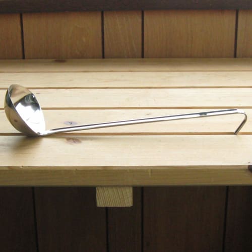 Nagao Tsubame-Sanjo Horizontal Ladle, Left-Handed, 70cc, 18-8 Stainless Steel, Made in Japan, 53071