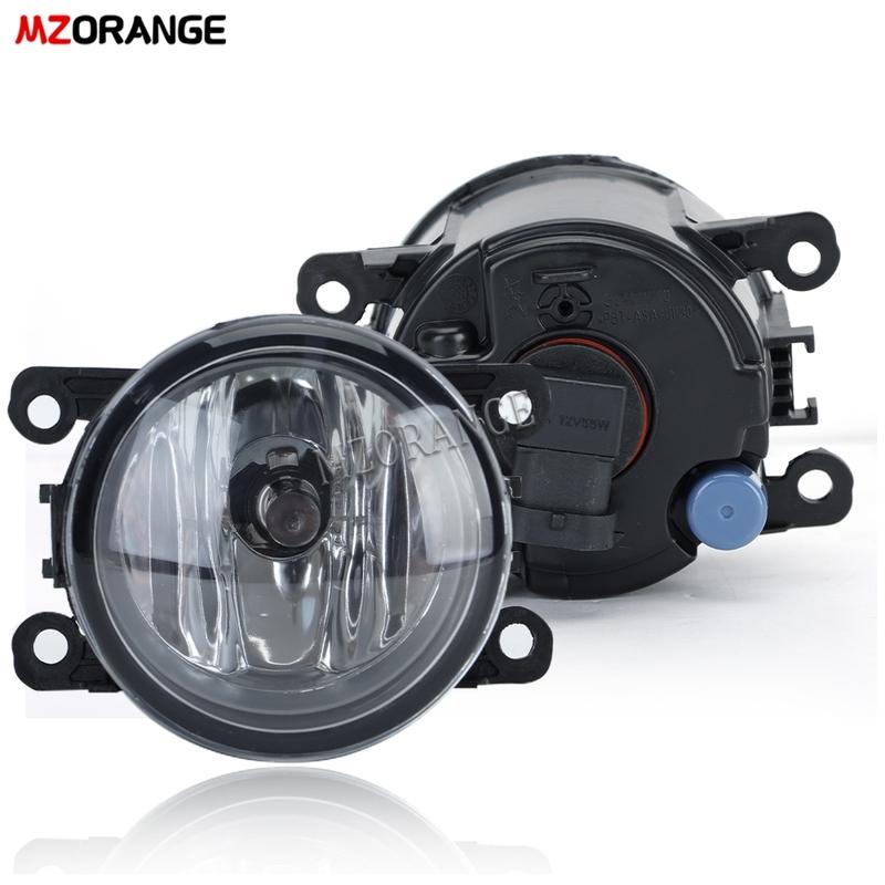 Fog Lights for Ford Mondeo Fusion 2013-2016 Headlight Fog Light Cover Grill Bezel LED Foglights Halogen Fog Lamp Driving Lamp
