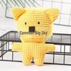 Indestructible Plush Dog Toy: Bite-Resistant Yellow Duck Companion